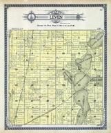 Leven Township, Lake Amelia, Villard, Rice Lake, Lake Ellen, Pope County 1910 Published by Geo. A. Ogle & Co